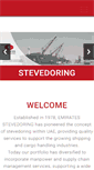 Mobile Screenshot of emiratesstevedoring.com